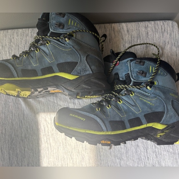 Mammut size 7 women's Blue and Green Hiking/trekking Boots. Goretex. - Picture 5 of 8
